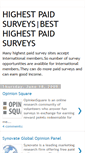 Mobile Screenshot of highestpaid-surveys.blogspot.com