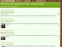 Tablet Screenshot of bibliotecadeteatro.blogspot.com