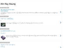 Tablet Screenshot of minnaymaung.blogspot.com