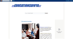 Desktop Screenshot of educationsdivya.blogspot.com