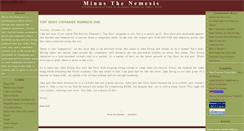 Desktop Screenshot of minusthenemesis.blogspot.com