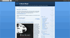 Desktop Screenshot of anovelread.blogspot.com