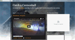 Desktop Screenshot of catchacannoball.blogspot.com