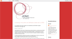 Desktop Screenshot of comunicaciojonc.blogspot.com
