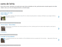 Tablet Screenshot of coresdeleiria.blogspot.com