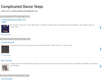 Tablet Screenshot of complicateddancesteps.blogspot.com