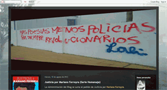 Desktop Screenshot of maspoesiasmenospolicias.blogspot.com