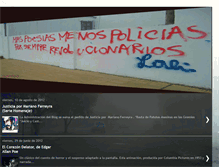 Tablet Screenshot of maspoesiasmenospolicias.blogspot.com