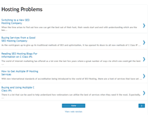 Tablet Screenshot of hostingproblem.blogspot.com