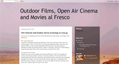 Desktop Screenshot of outdoor-cinema.blogspot.com