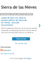 Mobile Screenshot of guiasierradelasnieves.blogspot.com