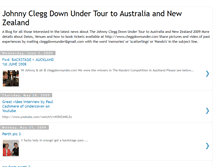 Tablet Screenshot of johnnycleggdownundertour.blogspot.com