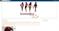 Desktop Screenshot of kosmetikostheblog.blogspot.com