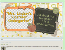 Tablet Screenshot of mrslindsayskids.blogspot.com