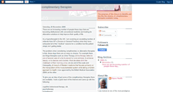 Desktop Screenshot of hypno-health-complimentarytherapies.blogspot.com