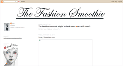 Desktop Screenshot of fashion-smoothie.blogspot.com