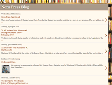 Tablet Screenshot of nezupress.blogspot.com