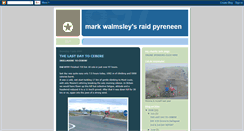 Desktop Screenshot of markwalmsleysraidpyreneen.blogspot.com