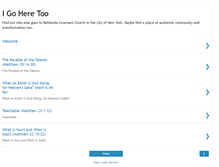 Tablet Screenshot of igoheretoo.blogspot.com