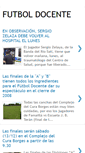 Mobile Screenshot of futboldocente2008.blogspot.com