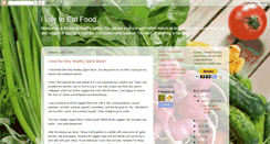 Desktop Screenshot of iluvtoeatfood.blogspot.com