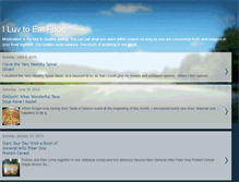 Tablet Screenshot of iluvtoeatfood.blogspot.com