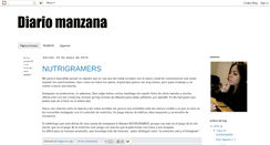 Desktop Screenshot of diariomanzana.blogspot.com