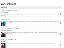 Tablet Screenshot of diariomanzana.blogspot.com