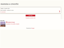 Tablet Screenshot of mamamacrocette.blogspot.com
