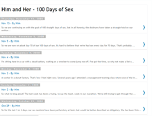 Tablet Screenshot of himandher100.blogspot.com