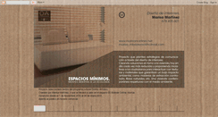 Desktop Screenshot of espaciosminimosmentesabiertas.blogspot.com