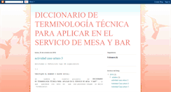 Desktop Screenshot of diccionarimesaybar.blogspot.com