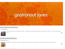 Tablet Screenshot of gastronautjones.blogspot.com