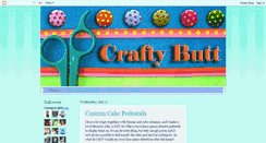 Desktop Screenshot of craftybutt.blogspot.com