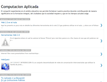 Tablet Screenshot of computacion-aplicadaa.blogspot.com