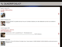 Tablet Screenshot of cpsq-quadrifoglio.blogspot.com