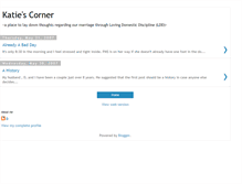 Tablet Screenshot of katiescorner07.blogspot.com