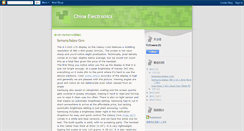 Desktop Screenshot of chinaelectronic4.blogspot.com