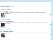 Tablet Screenshot of desdelamuralla.blogspot.com