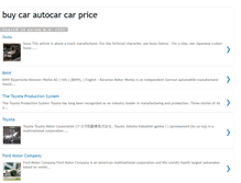 Tablet Screenshot of buy-car-car-price.blogspot.com