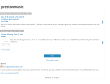 Tablet Screenshot of prestomusic.blogspot.com