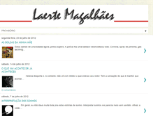 Tablet Screenshot of laertemagalhaes.blogspot.com