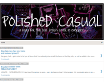 Tablet Screenshot of polishedcasual.blogspot.com