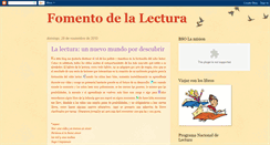 Desktop Screenshot of fomentolalectura-nerea.blogspot.com