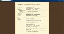 Desktop Screenshot of hope4marriages.blogspot.com