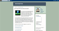 Desktop Screenshot of download-materi.blogspot.com