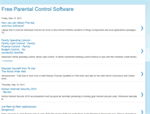 Tablet Screenshot of freeparentalcontrolsoftware.blogspot.com