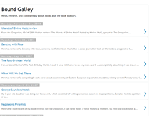 Tablet Screenshot of boundgalley.blogspot.com