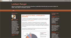 Desktop Screenshot of leidsonrangel.blogspot.com