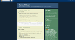 Desktop Screenshot of nonsuchbirder.blogspot.com